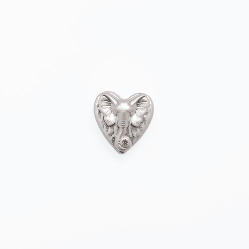 Womens Silver 'Elephantessa' Brooch - - One Size - NastyGal UK (+IE) - Modalova