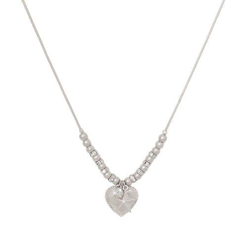 Womens Silver 'Stellar Harmony' Necklace - - One Size - Bibi Bijoux - Modalova