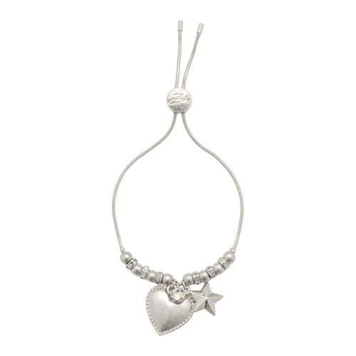 Womens Silver 'Stellar Harmony' Friendship Bracelet - - One Size - Bibi Bijoux - Modalova