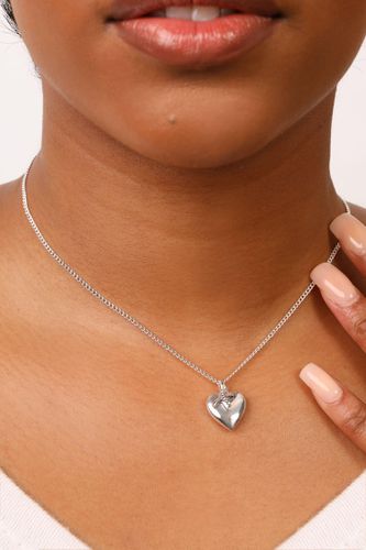 Womens Silver 'Cherish' Necklace - - One Size - Caramel Jewellery London - Modalova