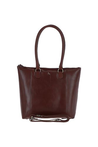 Womens 'Di Lusso' Vegetable Tanned Large Real Leather Tote Bag - - One Size - Ashwood Leather - Modalova