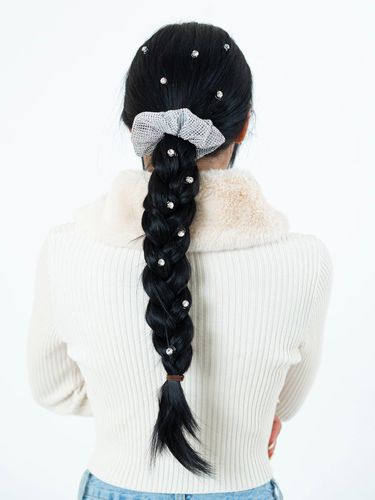 Womens Rhinestone Hair Twists - - One Size - My Accessories London - Modalova