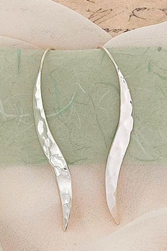 Womens Multi Wire Overlapping Sterling Silver Hoop Earrings - - One Size - Otis Jaxon London - Modalova