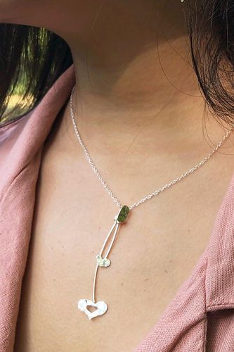 Womens Corazon Sterling Silver Heart Pendant Necklace - - One Size - Otis Jaxon London - Modalova