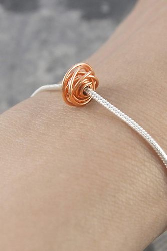 Womens Nest Charm Designer Sterling Silver Bracelet - - One Size - NastyGal UK (+IE) - Modalova