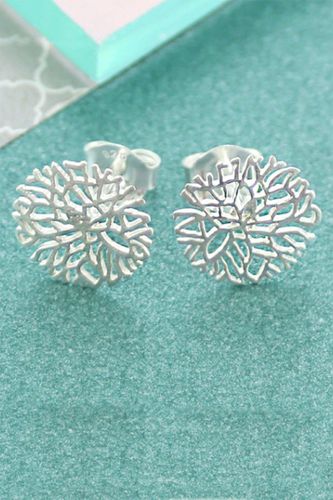 Womens Frost Contemporary Sterling Silver Stud Earrings - - One Size - NastyGal UK (+IE) - Modalova