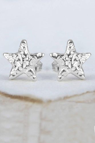 Womens Starfish Sterling Silver Stud Earrings - - One Size - NastyGal UK (+IE) - Modalova