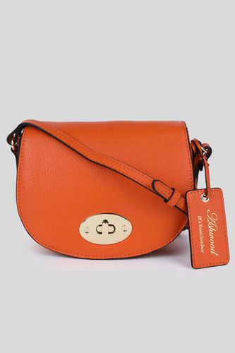 Womens 'Borsa della Moda' Real Leather Saddle Crossbody Bag - - One Size - Ashwood Leather - Modalova