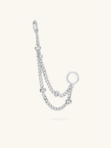 Womens Double Satellite Chain Fusion Add-On Earring Connector - - One Size - NastyGal UK (+IE) - Modalova