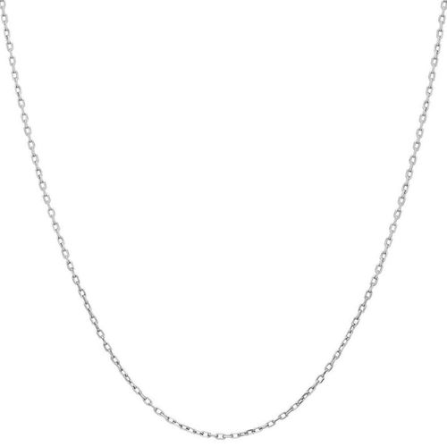 Womens Curb Chain Necklace Sterling Silver - - One Size - Spero London - Modalova