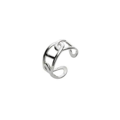 Womens Large Chain Ring Sterling Silver - - One Size - NastyGal UK (+IE) - Modalova