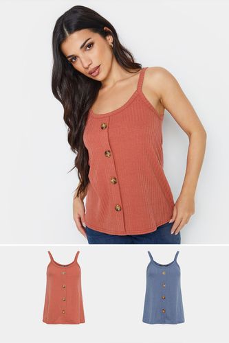 Womens Petite 2 Pack Cami Vest Tops - - 14 - NastyGal UK (+IE) - Modalova