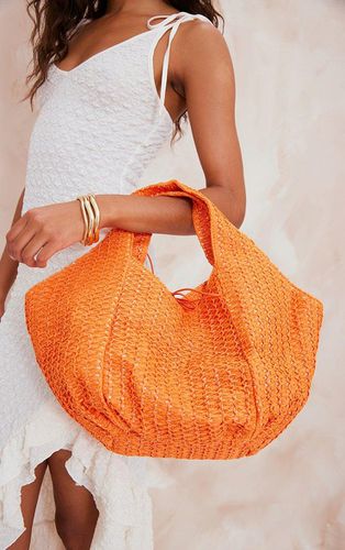 Womens Bright Woven Raffia Slouchy Beach Bag - One Size - NastyGal UK (+IE) - Modalova