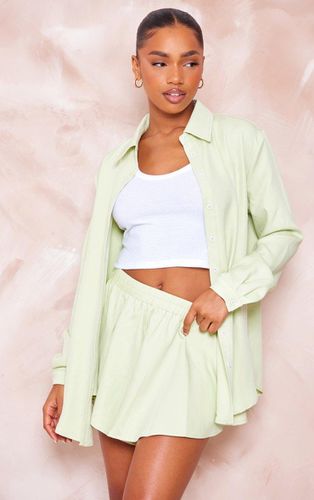 Womens Pastel Long Sleeve Oversized Shirt - 4 - NastyGal UK (+IE) - Modalova