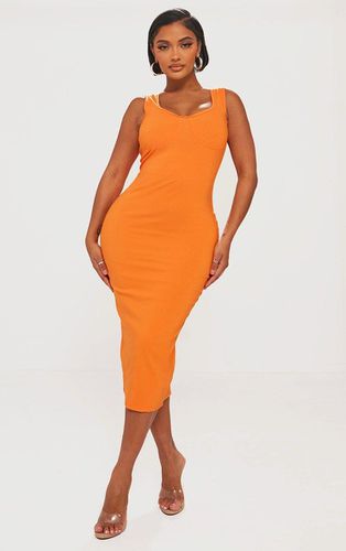 Womens Shape Bright Cup Detail Strappy Midi Dress - 6 - NastyGal UK (+IE) - Modalova