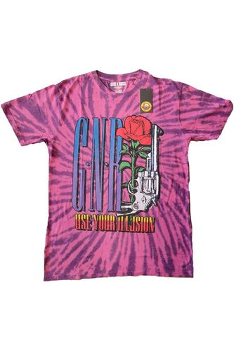 UYI Pistol Tie Dye T-Shirt - - S - Guns N Roses - Modalova