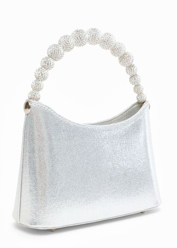 Womens Diamante Top Handle Bag - - One Size - Quiz - Modalova