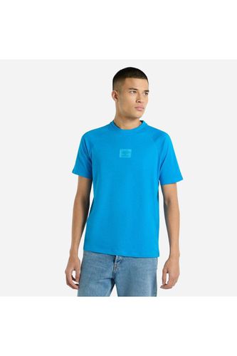 Layered Box Logo T-Shirt - Blue - S - Umbro - Modalova