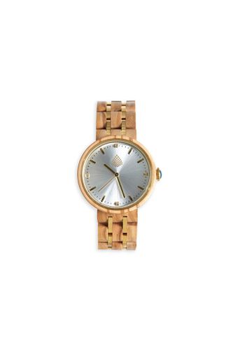 The Teak Unisex Natural Wood Watch - - One Size - The Sustainable Watch Company - Modalova