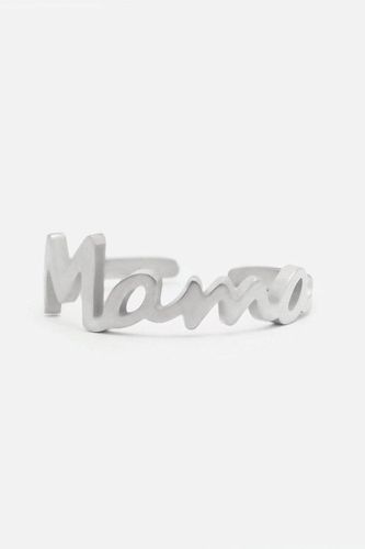 Womens Silver Adjustable Mama Ring - - One Size - MUCHV - Modalova