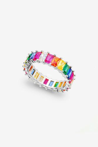 Womens Silver Rainbow Ring - - O - NastyGal UK (+IE) - Modalova