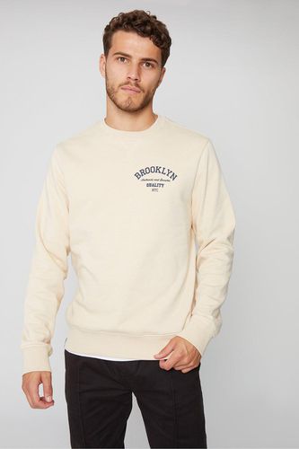 Leicester' Graphic Crew Neck Sweatshirt - - XL - Threadbare - Modalova