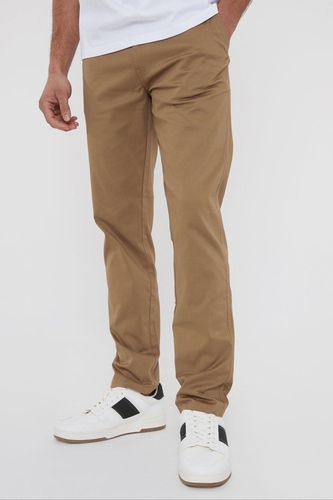 Laurito' Cotton Regular Fit Chino Trousers with Stretch - - 30R - Threadbare - Modalova