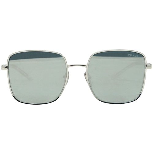 PR55YS 1BC02R Silver Sunglasses - - One Size - NastyGal UK (+IE) - Modalova