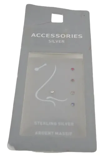 Piercing Set Sterling Silber 925 5er Bunt 2mm - BEELINE - Modalova