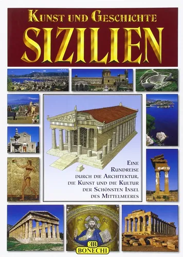 Kunst und Geschichte Sizilien, Taschenbuch, Serena de Leonardis - BONECHI - Modalova