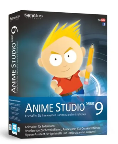 Anime Studio Debut 9 Software für Cartoons und Animationen - SMITHMICRO - Modalova