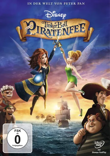 TinkerBell und die Piratenfee DVD Disney Film - Stuffle - Modalova