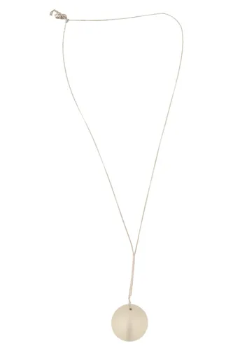 Halskette mit rundem Anhänger Metall Minimalistisch Unisex - COS - Modalova