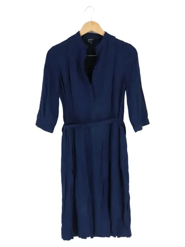 Damen Midi Kleid Gr.34 Tencel Viskose Elegant - A.P.C. - Modalova