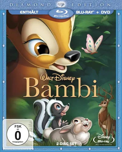 Bambi Diamond Edition Blu-ray + DVD, , FSK 0, Top Zustand - DISNEY - Modalova