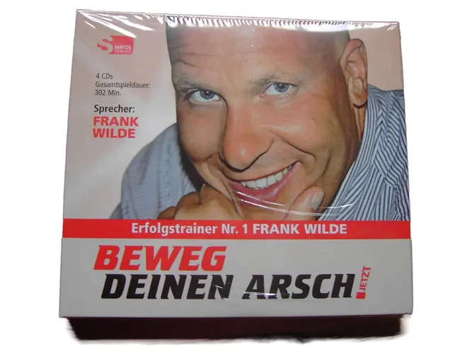 Beweg Deinen Arsch JETZT - Frank Wilde, 4 CDs, Motivation - SANTOS - Modalova