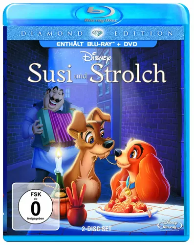 Susi und Strolch Diamond Edition Blu-ray + DVD - DISNEY - Modalova