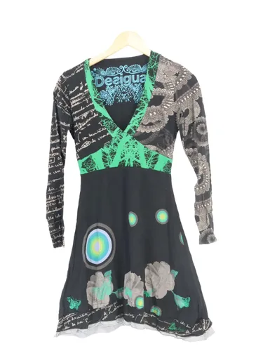 Kleid Bunt Muster Freizeit Midi Größe M - DESIGUAL - Modalova