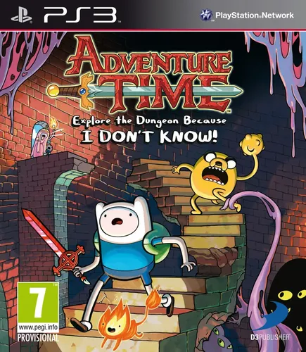 Adventure Time PS3 Spiel - Explore the Dungeon Because I DON'T KNOW! - Stuffle - Modalova