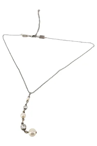 Damen Halskette Perlen-Anhänger 30cm - KONPLOTT - Modalova