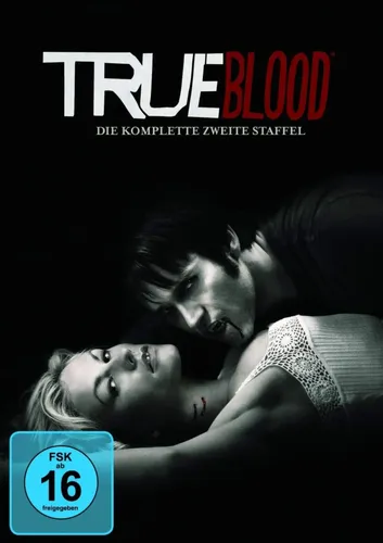 True Blood Staffel 2 DVD Vampirserie Schwarz Weiß FSK 16 - HBO - Modalova