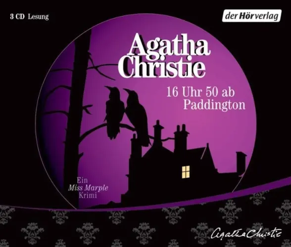 Agatha Christie Hörbuch '16 Uhr 50 ab Paddington' Miss Marple 3CD - HOERVERLAG DHV DER - Modalova