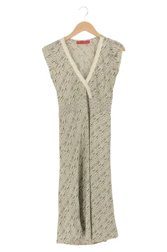 Damen Midi-Kleid Muster Grau Größe M - CULTURE - Modalova