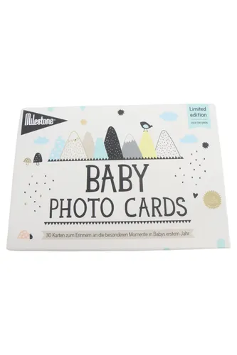 Baby Photo Cards Limited Edition Beige Erinnerungsalbum - MILESTONE - Modalova
