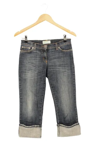 BENETTON Capri-Jeans Blau Damen Gr. 38 Baumwolle/Elastan - UNITED COLORS OF BENETTON - Modalova