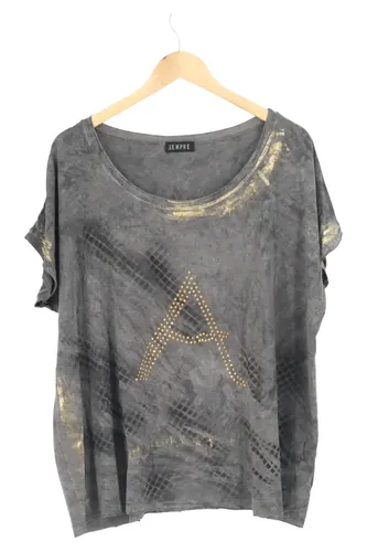 T-Shirt Damen XS Goldenes A Muster Casual Look - SEMPRE - Modalova