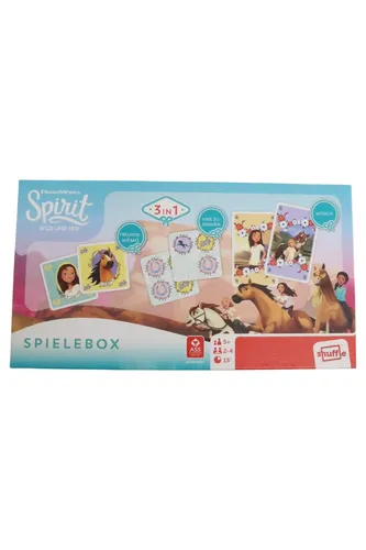 Spirit 3in1 Spielebox Kartenspiel Familie Deutsch Mehrfarbig - Stuffle - Modalova