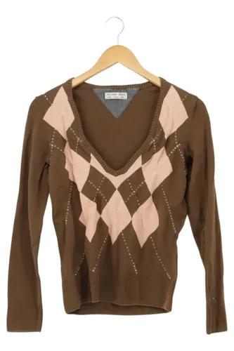 Pullover Damen S V-Ausschnitt Argyle Muster - HILFIGER DENIM - Modalova