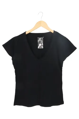 T-Shirt Damen Gr. L Basic Kurzarm V-Ausschnitt - ICHI - Modalova