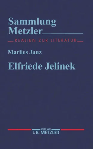 Buch Elfriede Jelinek Sammlung Metzler - J.B. METZLER - Modalova